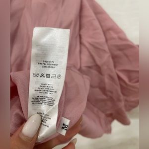 Self Portrait Pastel Geo Print Maxi Dress